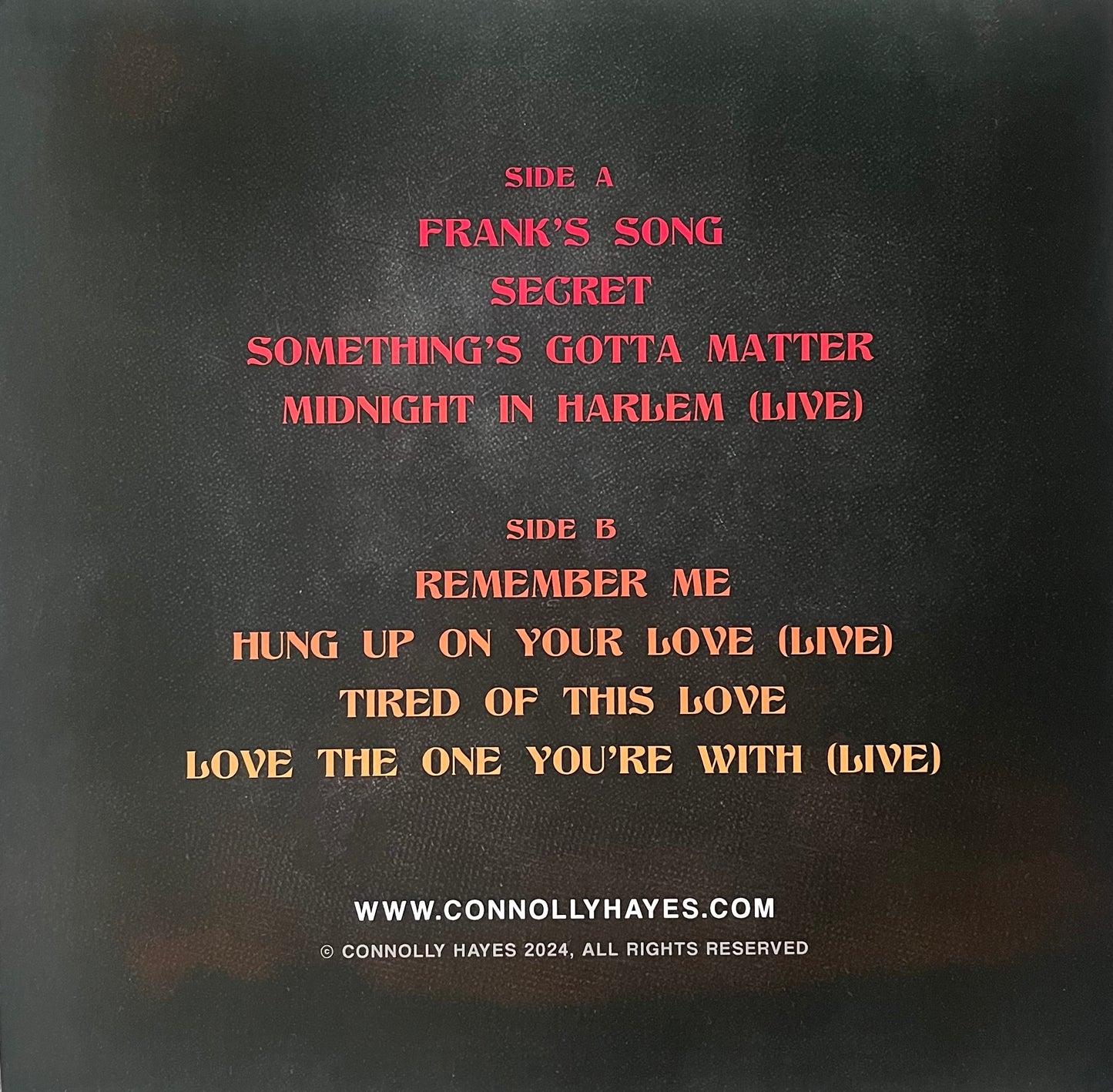 ‘Remember Me’ - VINYL